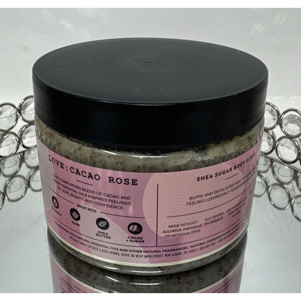 5 Pc Bundle BB&W Aromatherapy Love~Cacao Rose~Body Scrub, Lotion, Cream,Gel, Oil - Picture 4 of 13